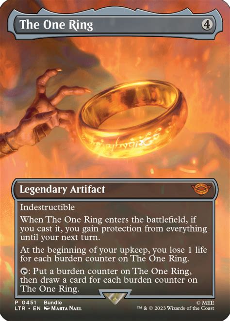 the one ring gatherer|mtg the one ring serialized.